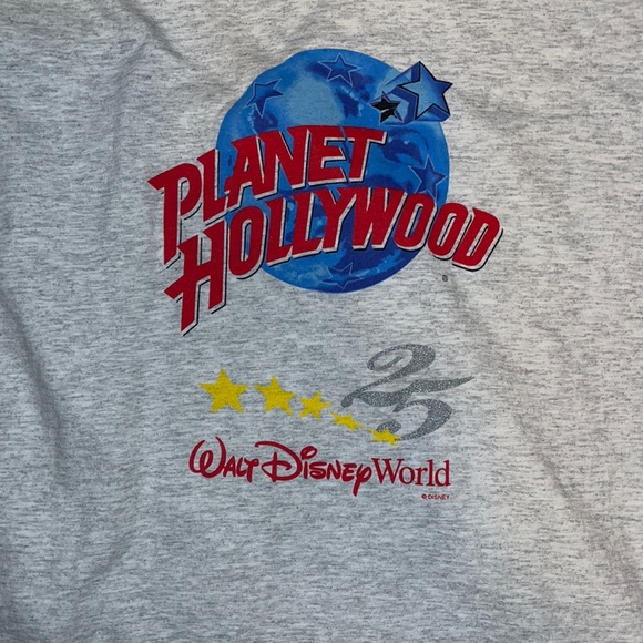 Planet Hollywood Walt Disney World vintage T-shirt 1991 - Picture 2 of 4